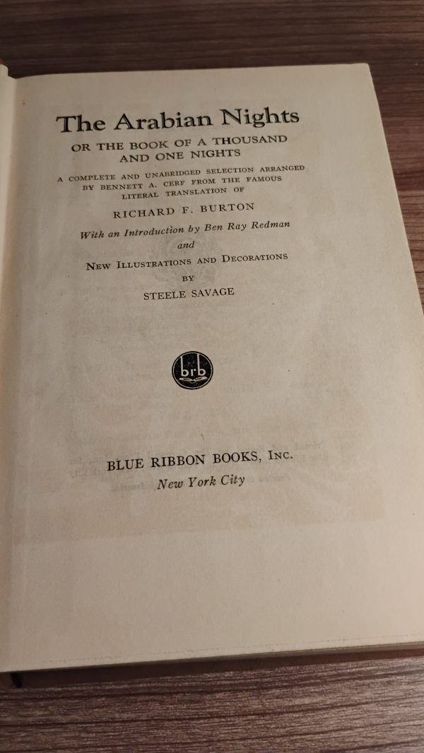 BURTON, RICHARD (Trans.) - Image 2