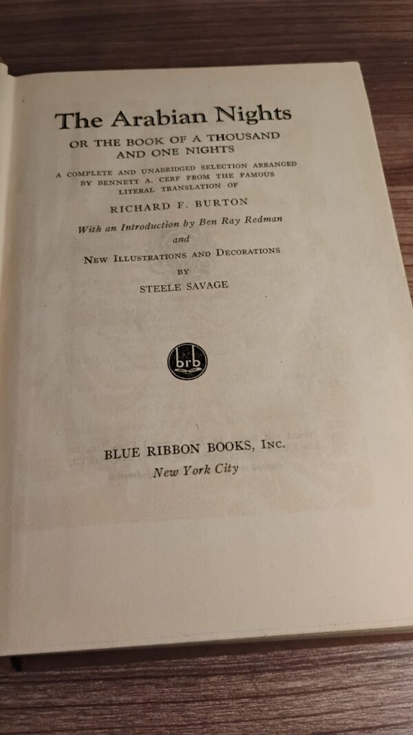 BURTON, RICHARD (Trans.) - Image 2