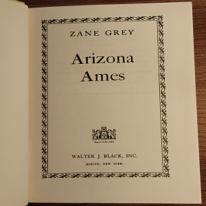 GREY, ZANE