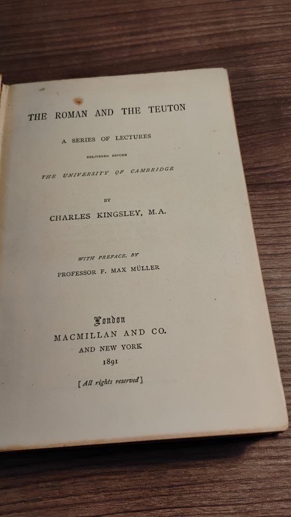 KINGSLEY, Charles - Image 3
