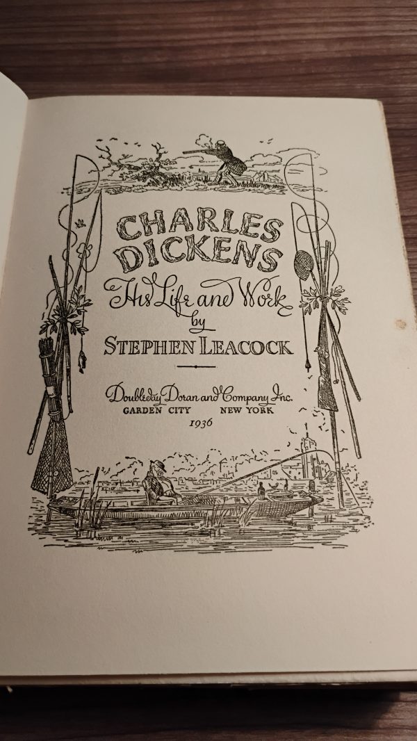 LEACOCK, Stephen. Charles Dickens - Image 3